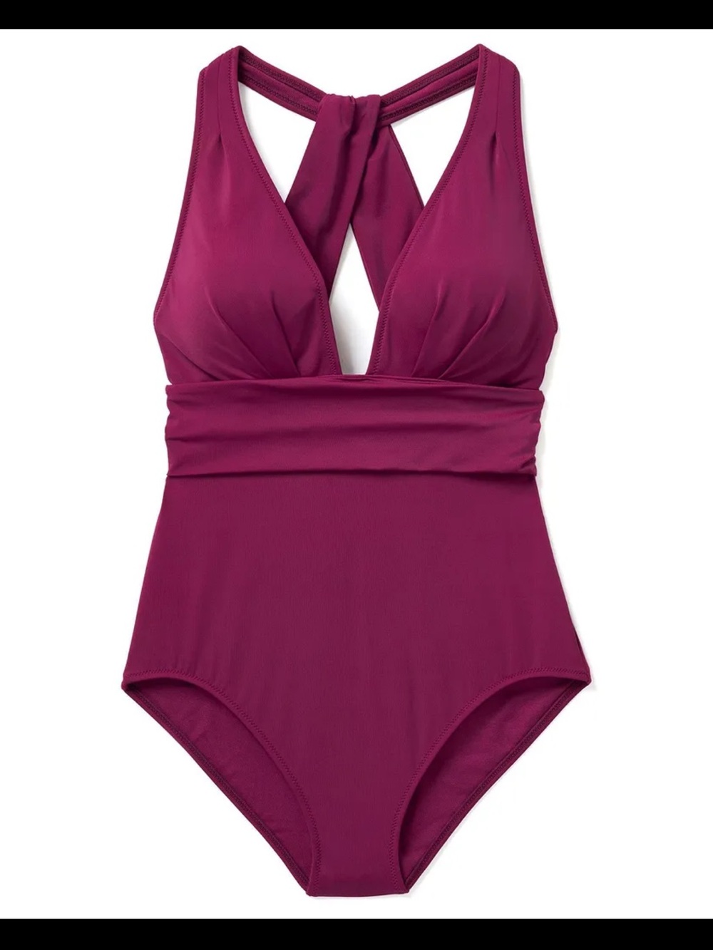 Adore Me Plum One-Piece Swimsuit - Berry